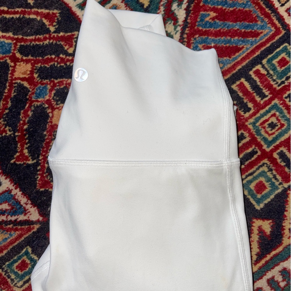 Lululemon align white leggings
